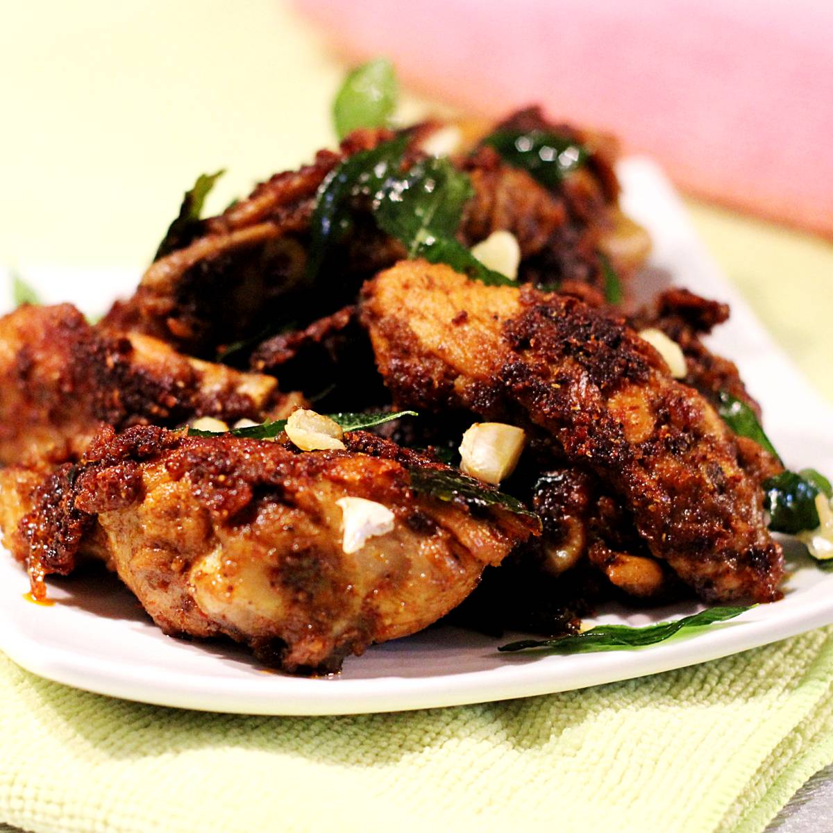 Chicken Garlic Ghee Roast
