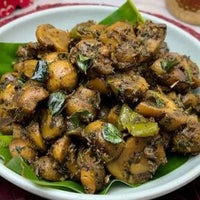 Karivepaku Mushroom Vepudu