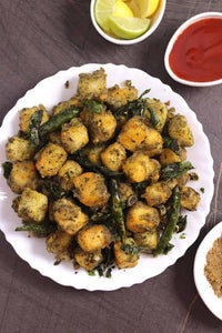 Karivepaku Paneer Dry Roast
