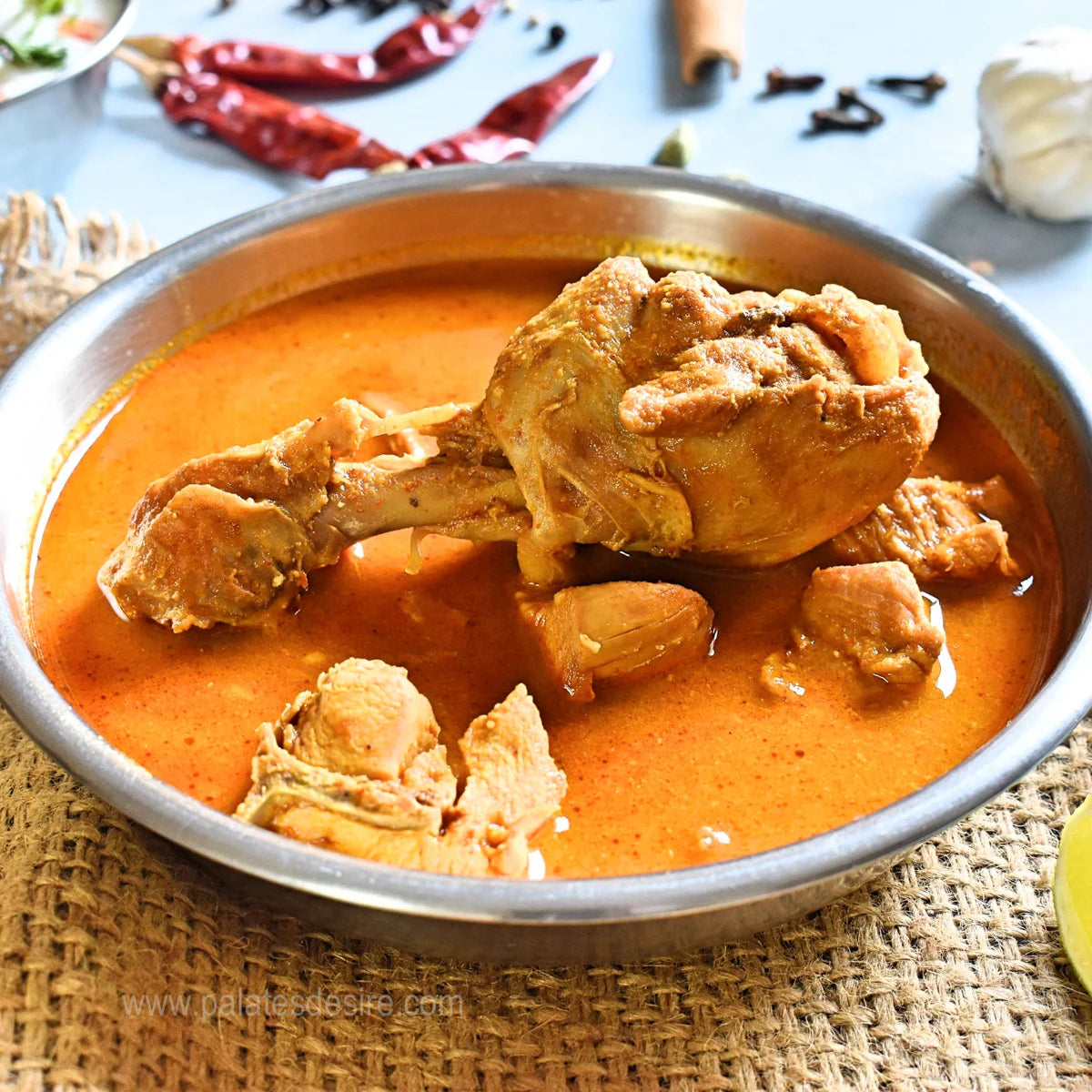 Karnataka Style Donne Chicken Curry