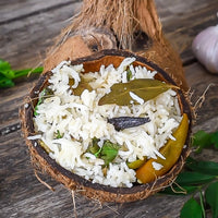 Kobbari Paalu Pulao