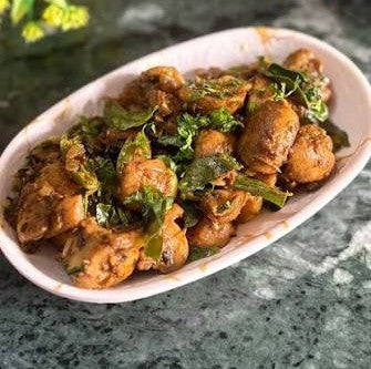 Mushroom Pepper Ghee Roast Curry