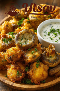 Mashroom Red Chilly Ghee Rost